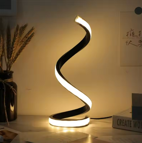 Lampara LED espiral