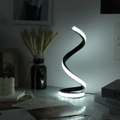 Lampara LED espiral