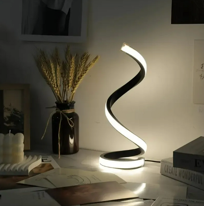 Lampara LED espiral